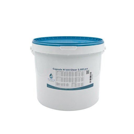[2301801] CAPSULAS 000 TRANSPARENTES (fuente MAGIS PHARMA)